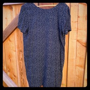 Madewell Cap Sleeve Polka Dot Dress